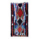 Tapis Marocain Boucherouite coloré - 138 x 256 cm