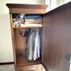 Cabinet with mirrored door in cherry wood, cabinetmaker