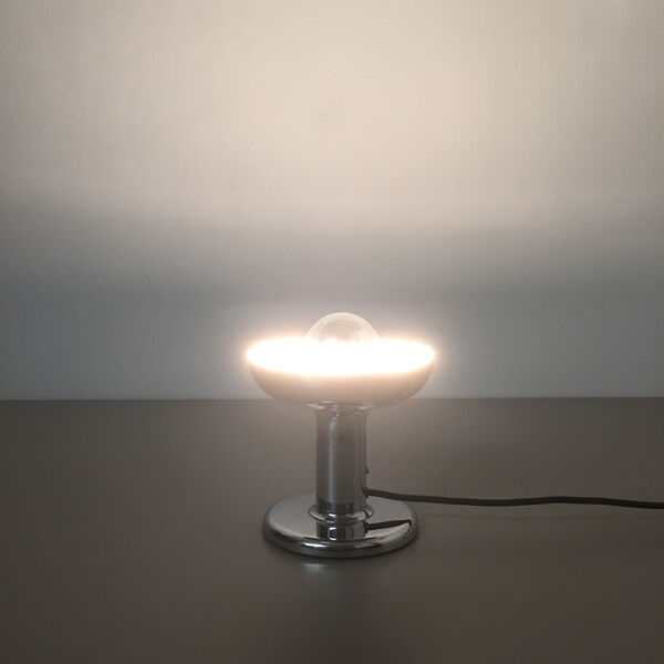 Original modernist 1970s chrome table light lamp de table made by COSACK, Germany