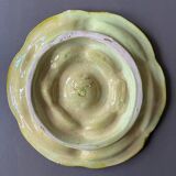 Set of 6 oyster plates Vallauris