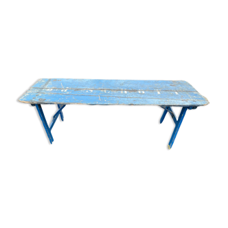 Folding guinguette table color bistro 1960'
