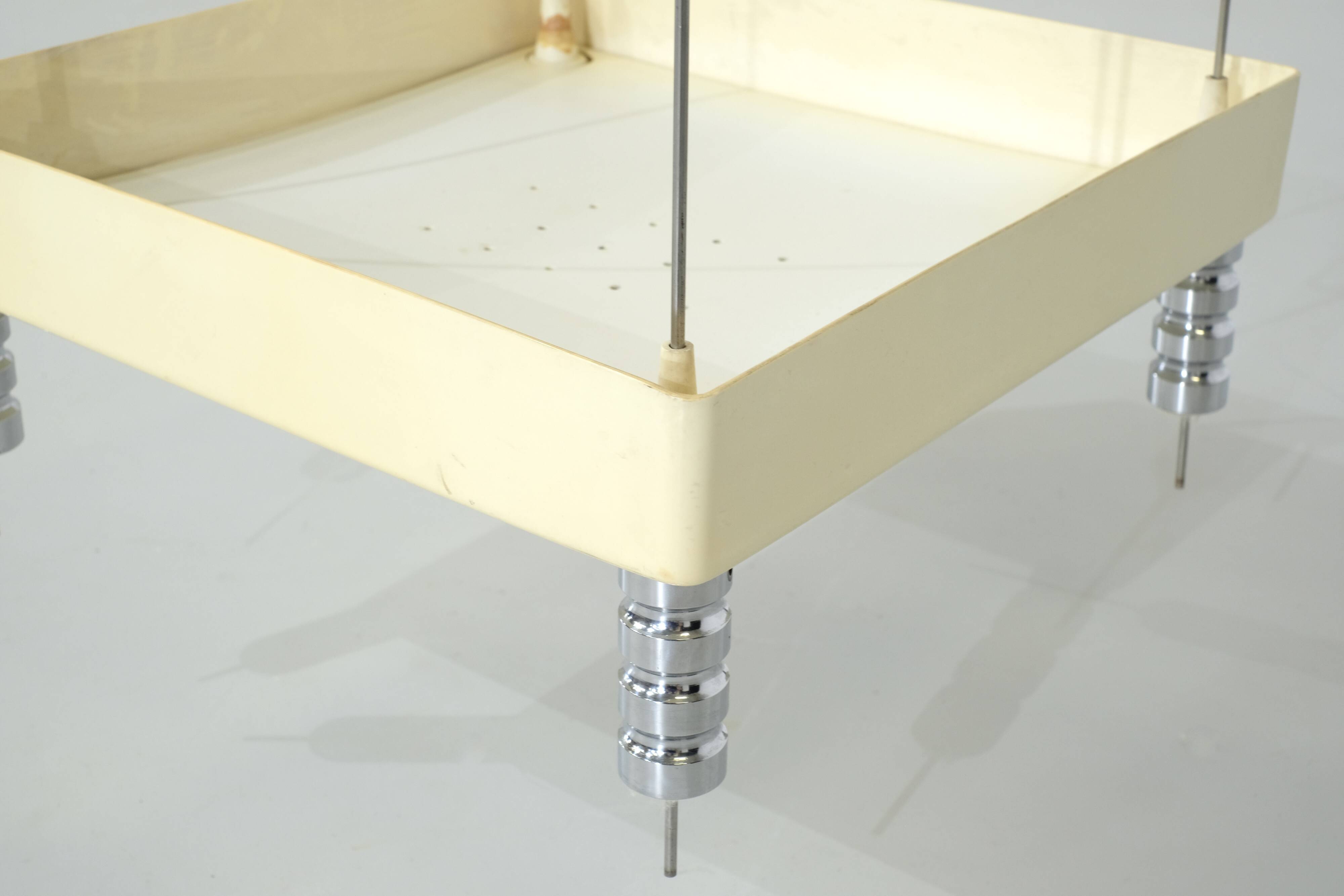 Esposi Ramloc hanging bookcase by Marino Collecchia for Espo-1970s