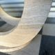 Italian travertine coffee table
