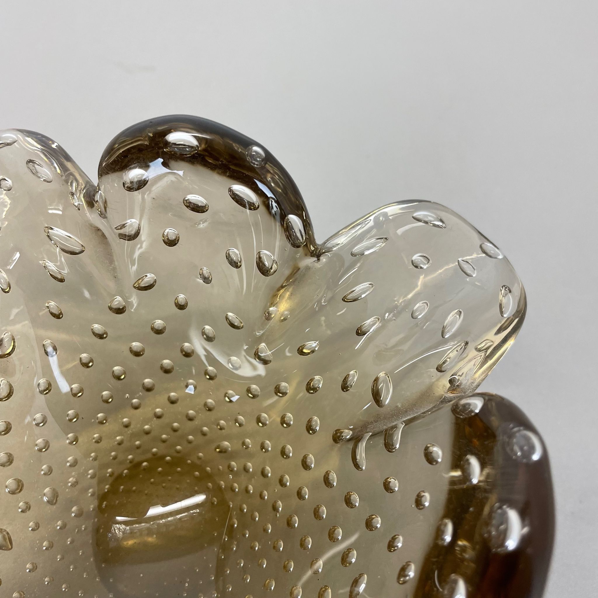 Cendrier Murano Bubble, Italie années 1970