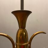 Italian Art Deco Murano Glass Pendant Lamp