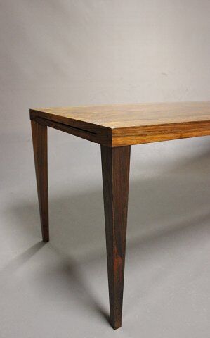 Coffee table design rosewood Danish 60s