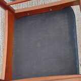 Scandinavian chairs, compass foot, skai