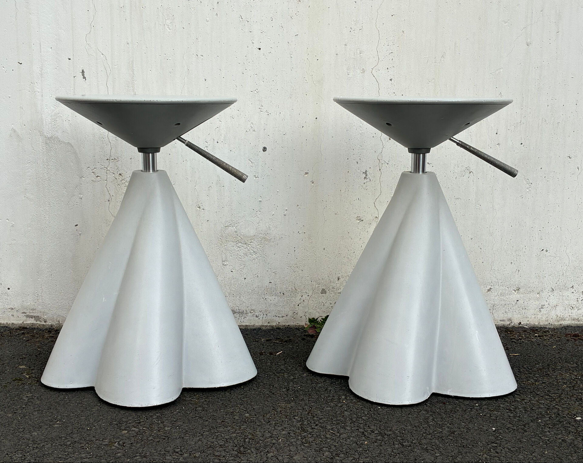 Pair of stools by Philippe Starck