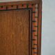 Modern Danish secretary, unique handmade oak, mid-20th century.