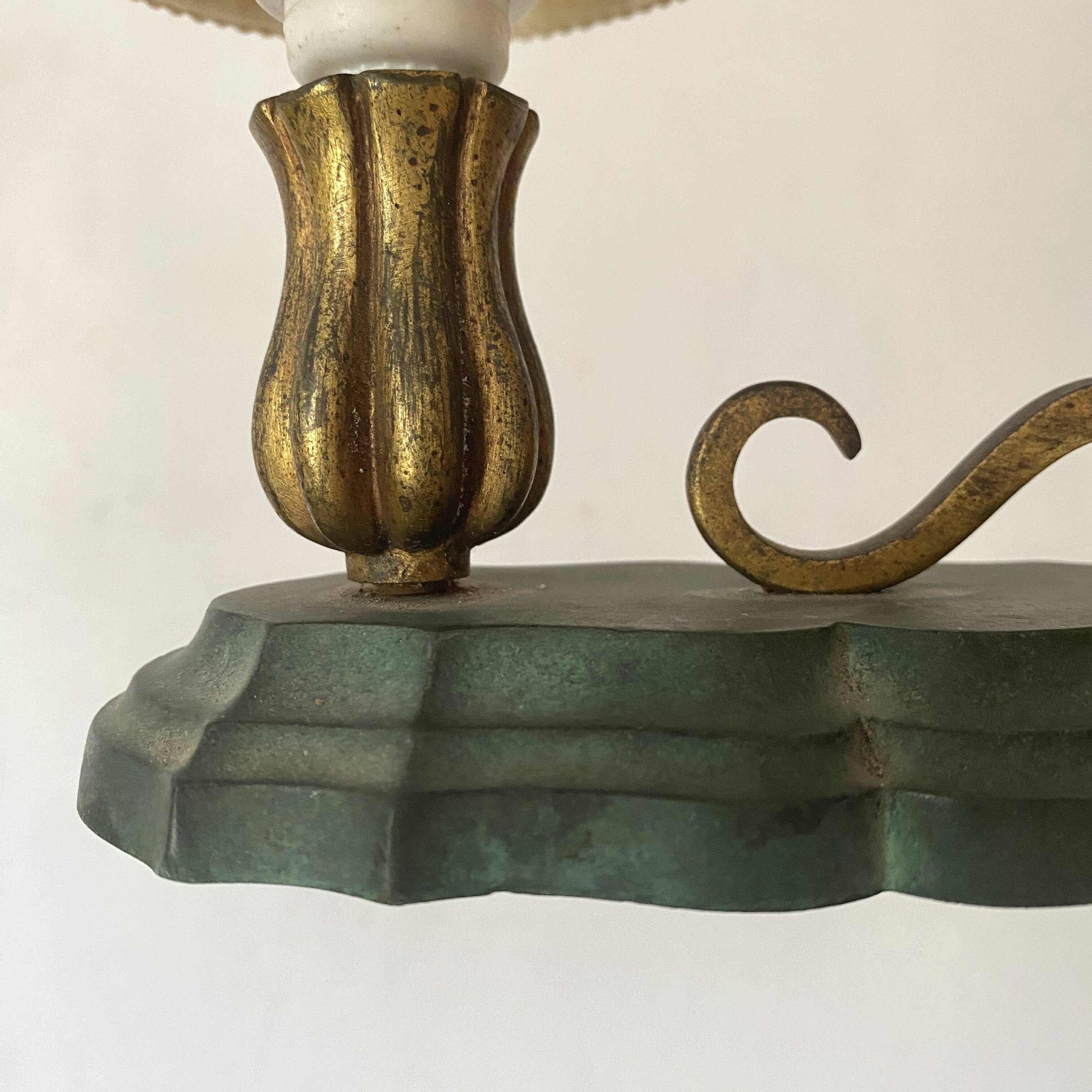 Antique bedside lamp