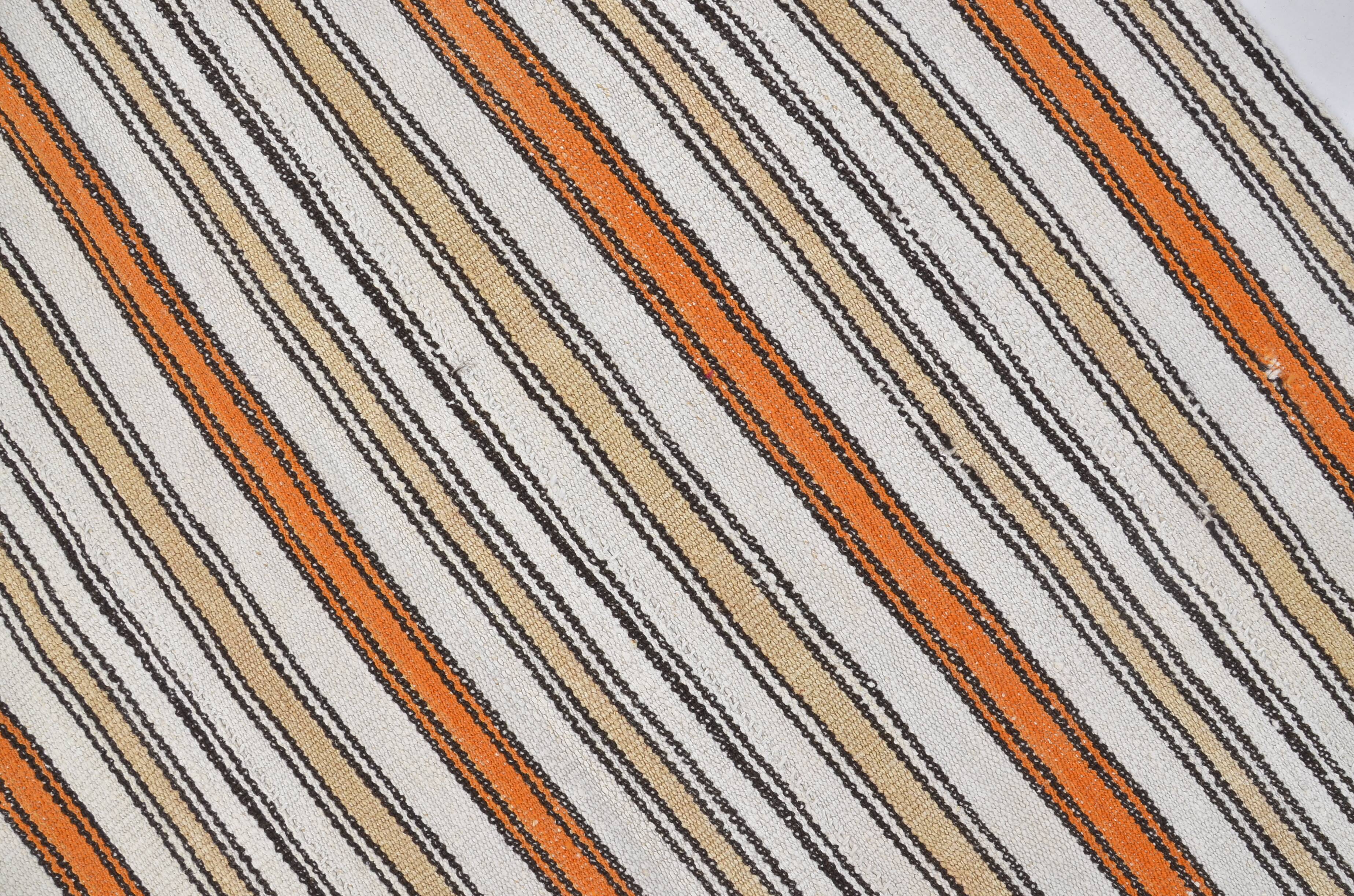 Oushak Handwoven Decorative Hemp Kilim SKU 3668