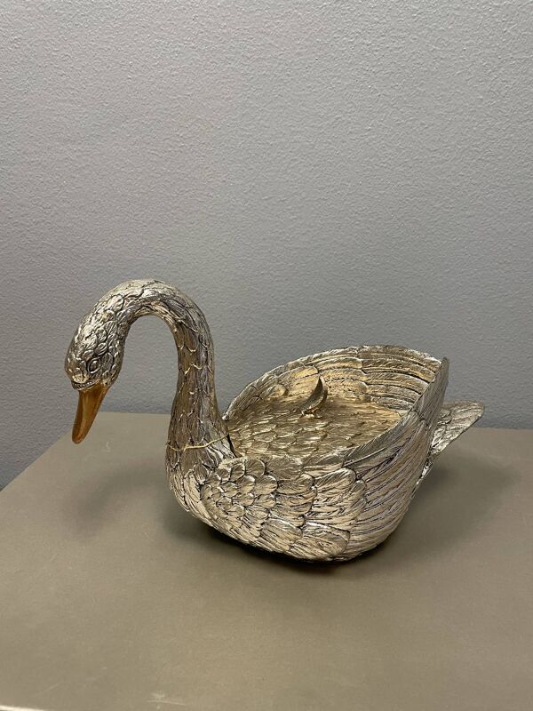 Seau à glaçons, cygne, Mauro Manetti
