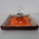 Pop Art Ceramic Wall Lamp, Germany, 1970s