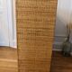 Rattan and wicker chest of drawers
