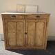 Rustic wooden buffet