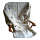 Nappe brodée linge ancien