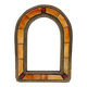 Miroir marocain laiton années 80