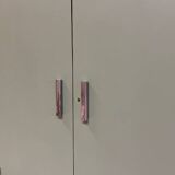 Asymmetrical wardrobe from the 1950s.