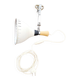 Vintage clamp lamp - Wood and metal - 70s