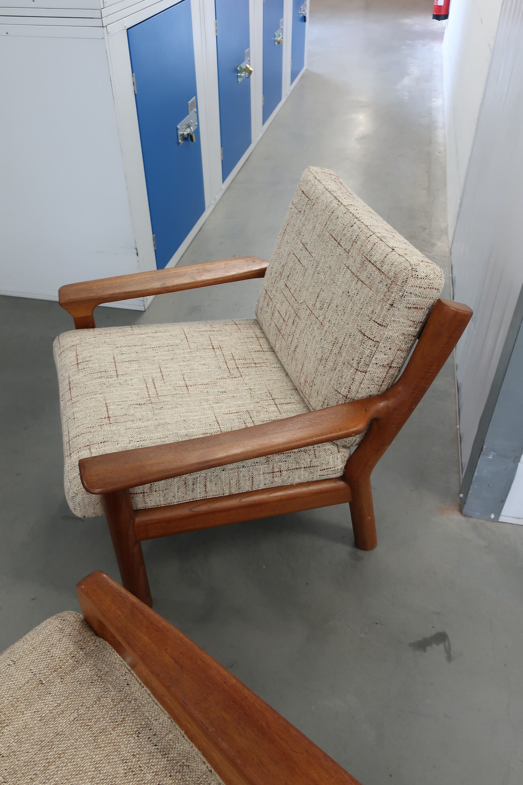 Pair of danish armchairs from the 60s in teak