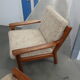 Pair of danish armchairs from the 60s in teak