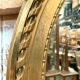 Louis xvi style mirrors in wood and gilded stucco xx century