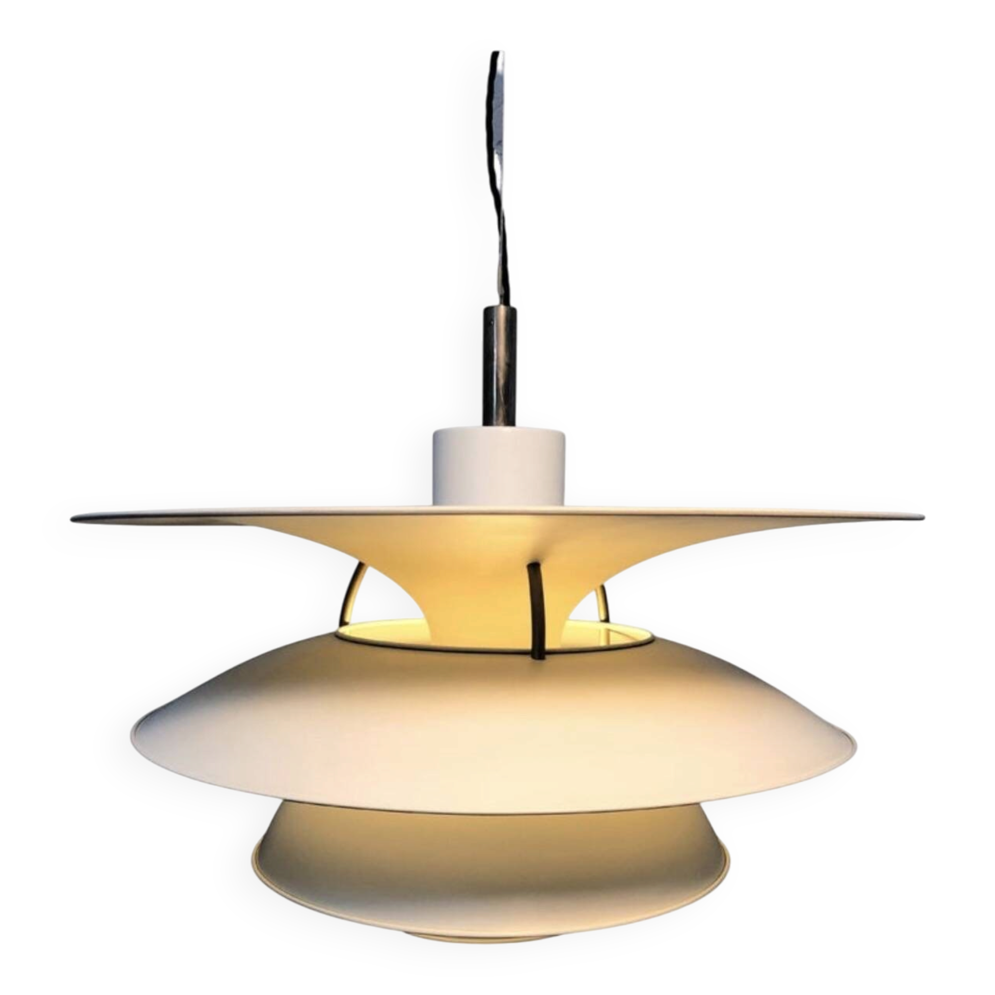 Iconic vintage large P. Henningsen PH6 1/2 - 6 Charlottenborg chandelier