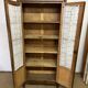 Old glazed Parisian wardrobe