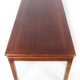 Coffee table in light mahogany of Danish design from the 1960s