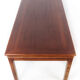 Coffee table in light mahogany of Danish design from the 1960s