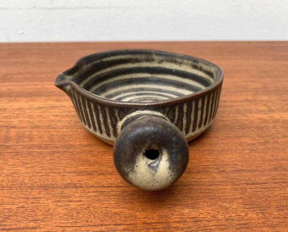 Vintage British Brutalist Ceramic Bowl by Tremar UK