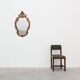 Florentine Style Giltwood Mirror with Acanthus Crest, Italy, 20th Century