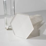"Skyscraper" vase by Josef Hoffmann for Bieffeplast, Italy, 1980s.