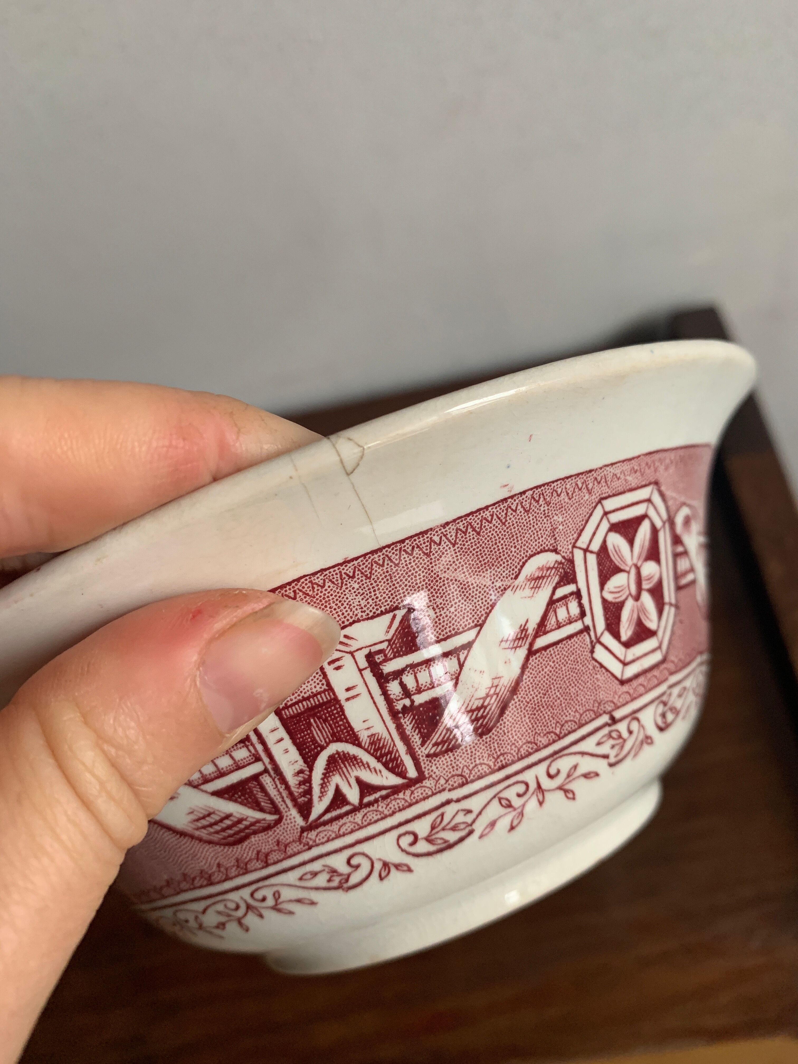 Bowl Boch brothers 1900