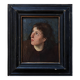 Oil painting Portrait of a woman 19th century