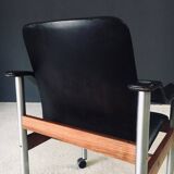 Mid-Century Modern Scandinavian Office Chair from Dyrlund, Denmark, 1960s