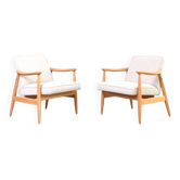 Chaises de salon Mid-Century par J. Kędziorek, années 1960, ensemble de 2.