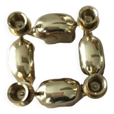 Brass elephant candle holders