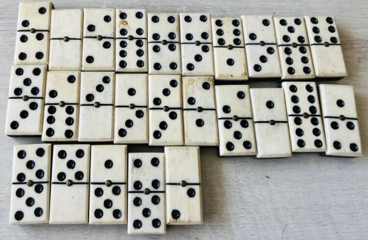 Old dominoes