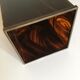 Porte parapuie de Lucite écaille Pompidou era années 70