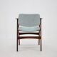 Fauteuil en teck danois des années 1960