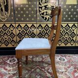 Suite of 6 restored mahogany English chairs
