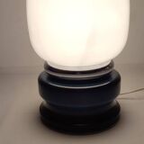 Lámpara de mesa metálica. España, 1960s.