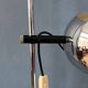 Chrome ball floor lamp Herda Mid-Century 1970s