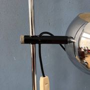 Chrome ball floor lamp Herda Mid-Century 1970s