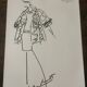 Christian Dior: pretty fashion illustration press collection spring - summer 1985