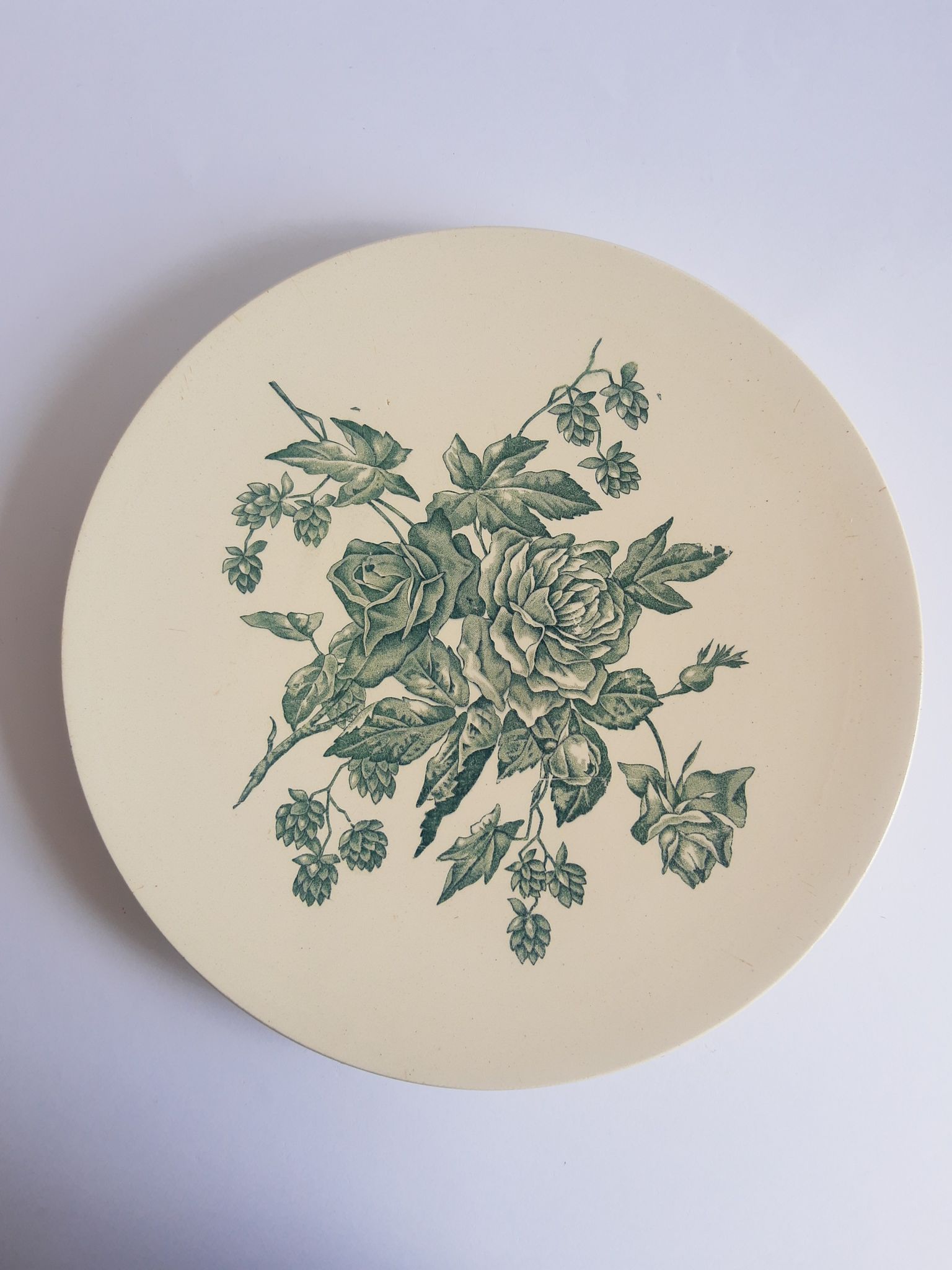 Old Longchamp pink iron earth dish