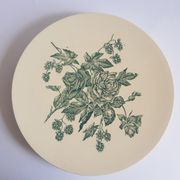Old Longchamp pink iron earth dish