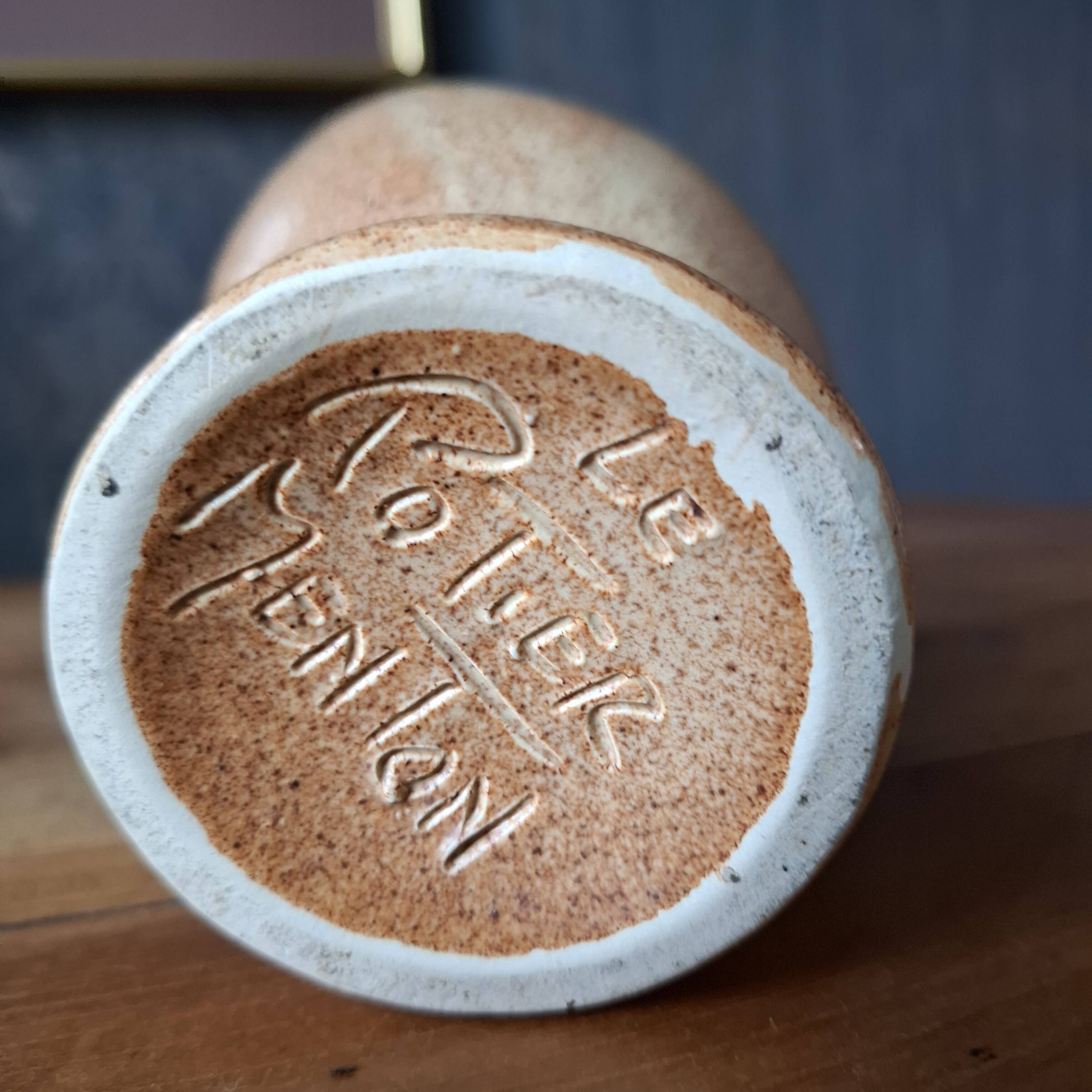 Zoomorphic ceramic candle holder 1950