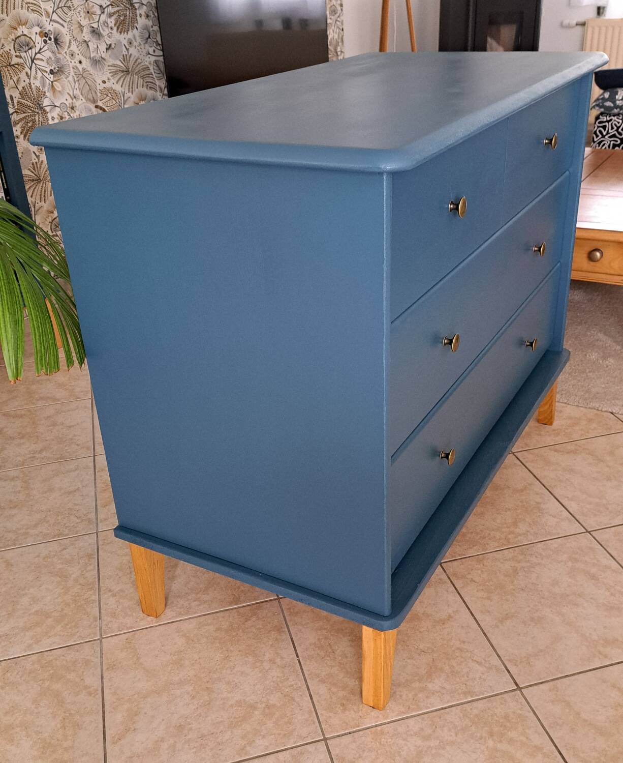 Commode blue ganne